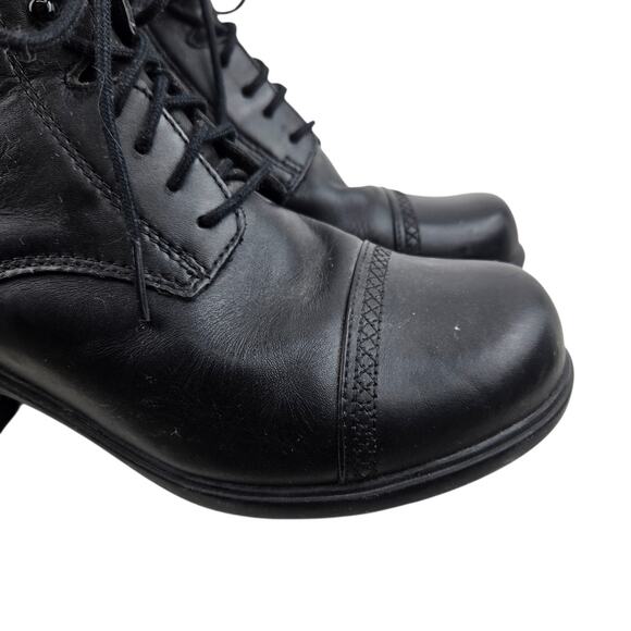 Ariat Scout Paddock Boots Womens 8 B Black Leather Outdoor Equestrian Gorpcore - Picture 3 of 12